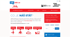 Desktop Screenshot of nasstat.cz