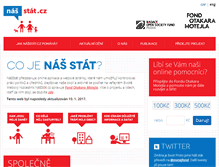 Tablet Screenshot of nasstat.cz